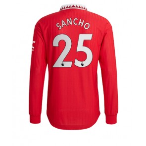 Manchester United Jadon Sancho #25 Hemmatröja 2022-23 Långa ärmar